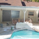 Complete Masking FLoors, pool,roof