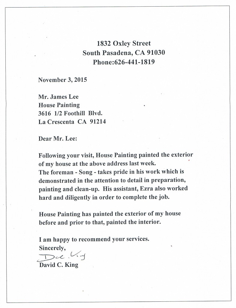 Exterior House Painting South Pasadena 91030